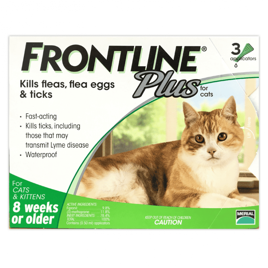 FRONTLINE Plus for Cats & Kittens 貓用殺蝨滴