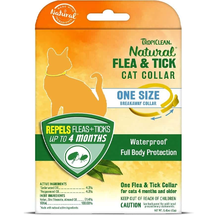 TropiClean 純天然精油防蚤及蜱蟲頸圈