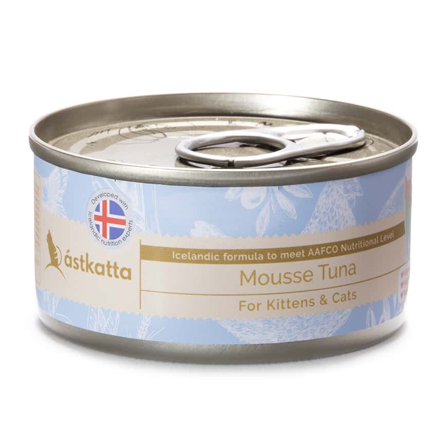 Astkatta冰島罐促進貓咪毛髮光澤，健康飲食